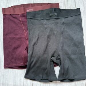 New Women's SKIMS Cotton Rib Boxer Panty